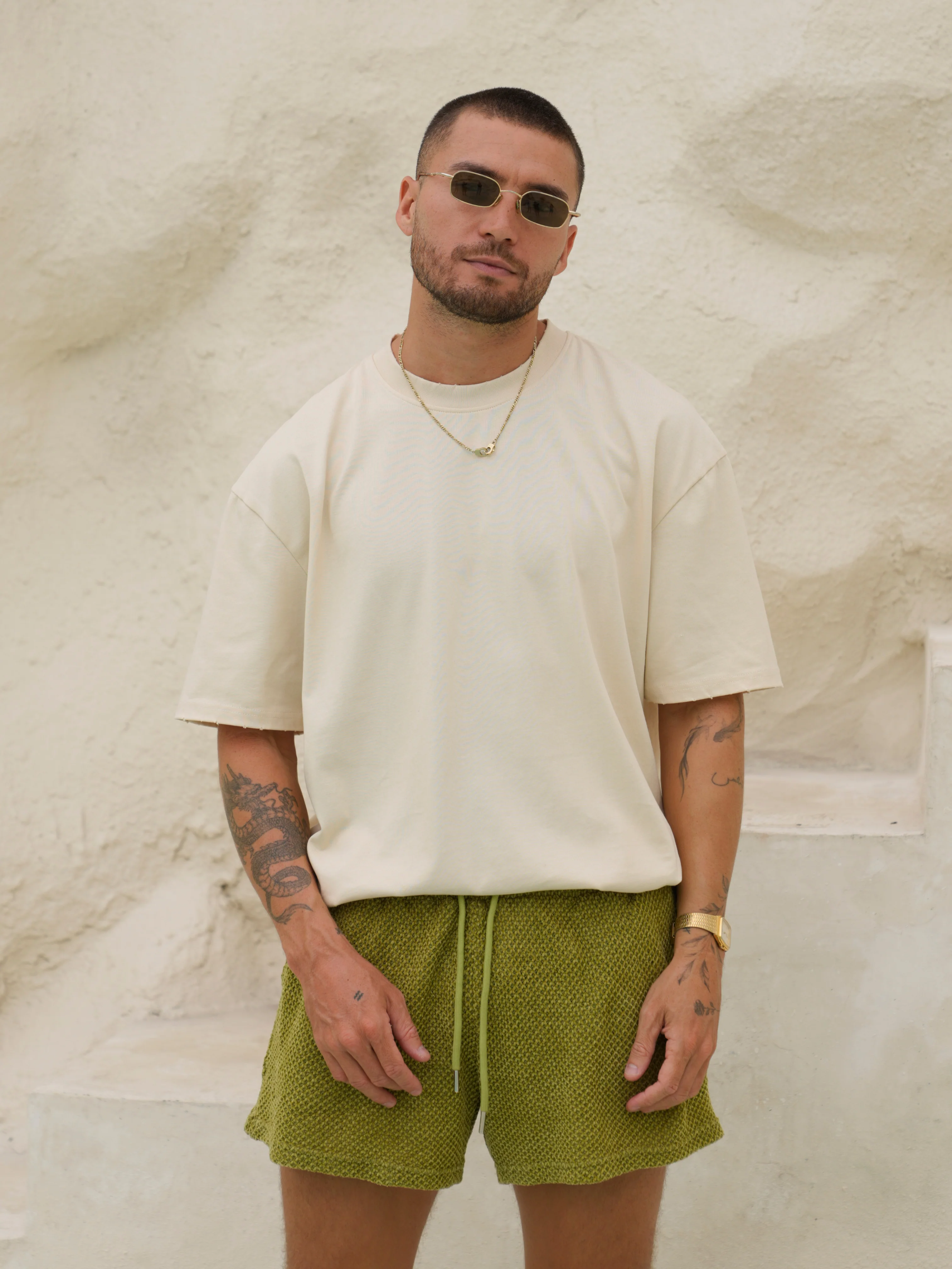 Cama T-Shirt - Creme - Image 3