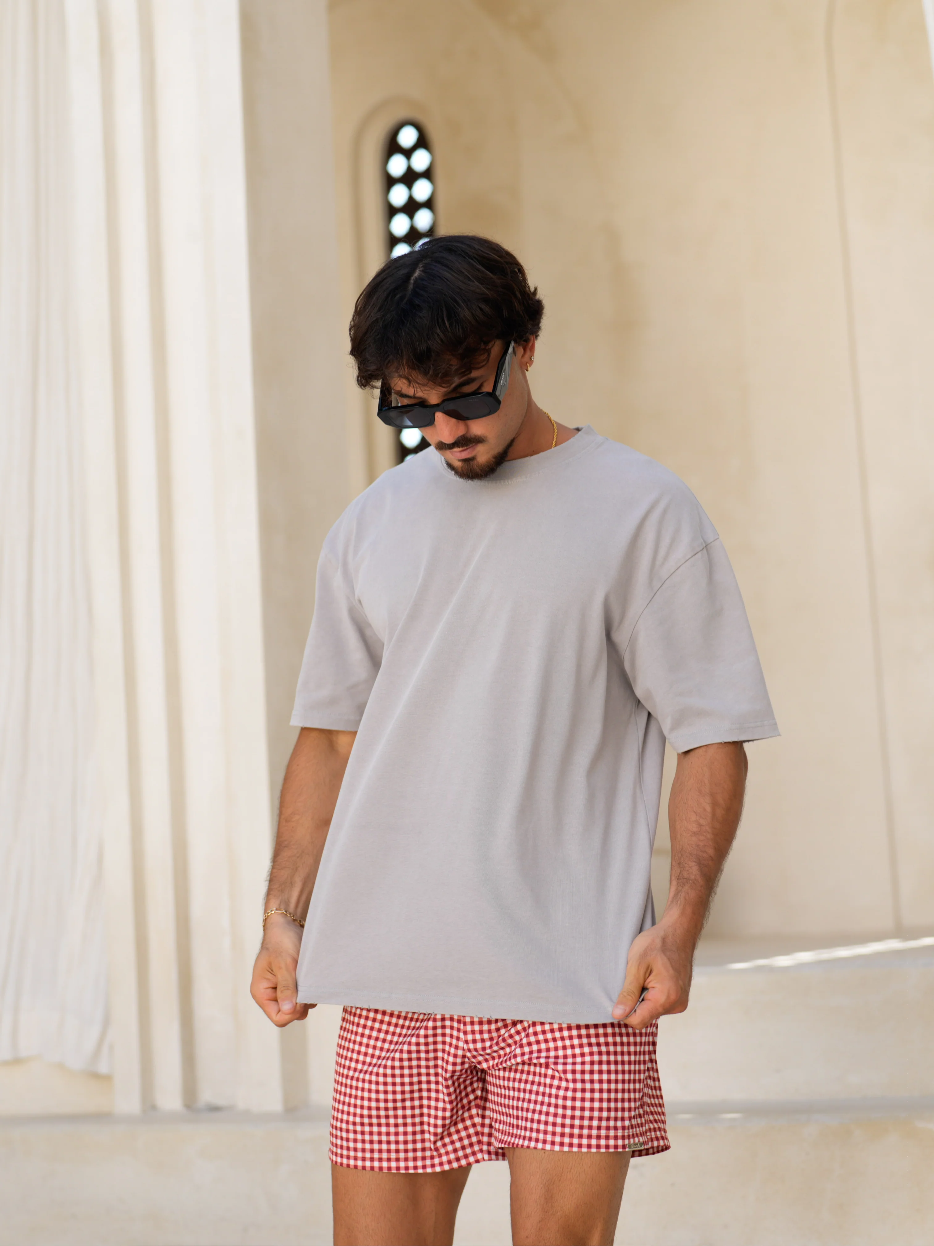 Cama T-Shirt - Washed Stone - Image 7